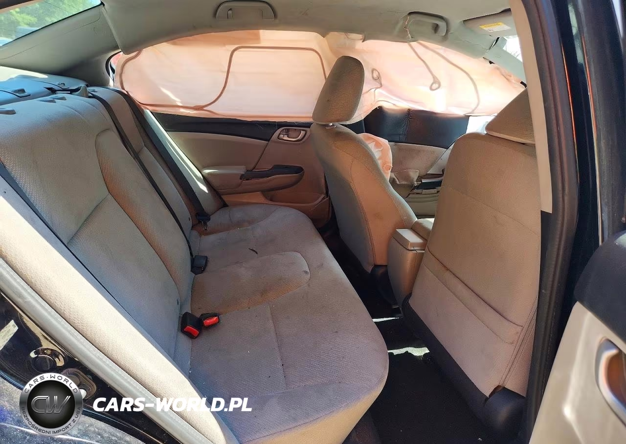 2013 Honda Civic Lx VIN:2HGFB2F59DH531218 - 10