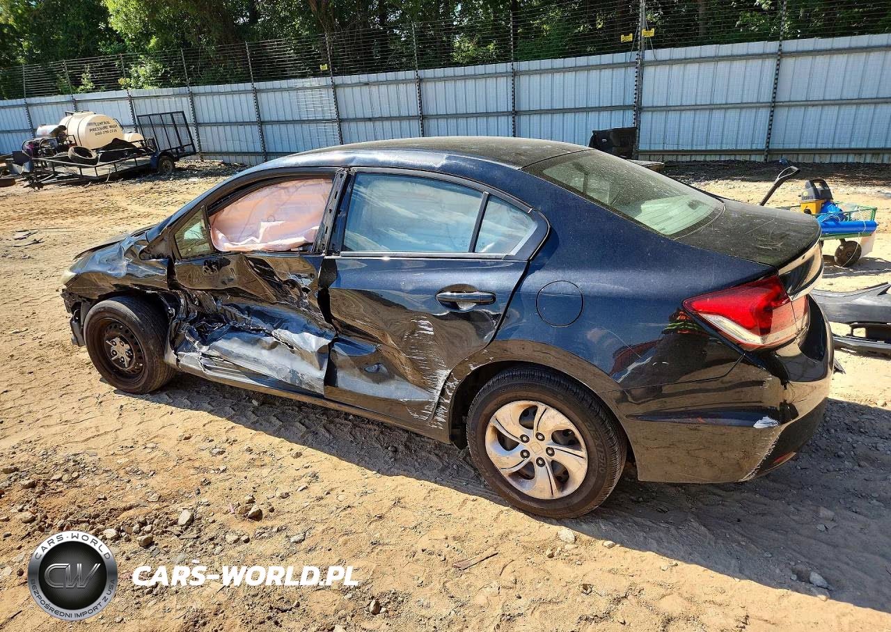 2013 Honda Civic Lx VIN:2HGFB2F59DH531218 - 2