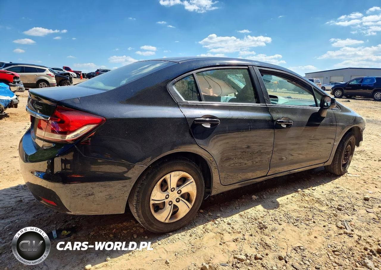 2013 Honda Civic Lx VIN:2HGFB2F59DH531218 - 3