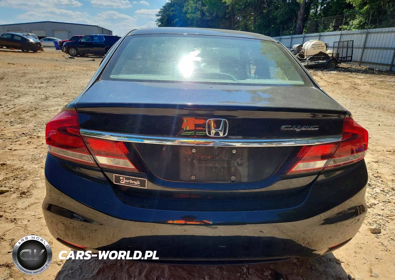 2013 Honda Civic Lx VIN:2HGFB2F59DH531218 - 6