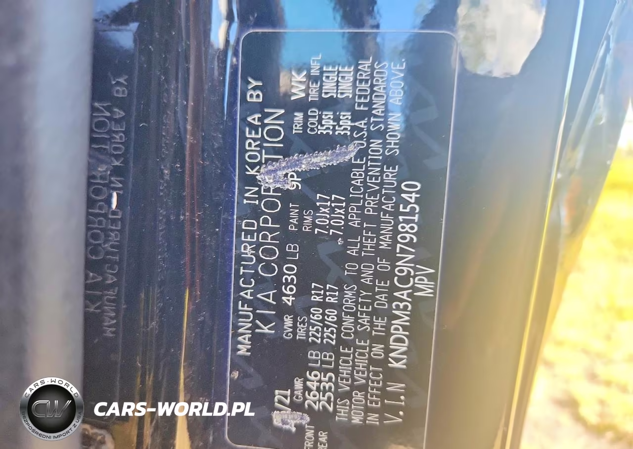 2022 Kia Sportage Lx VIN:KNDPM3AC9N7981540 - 12