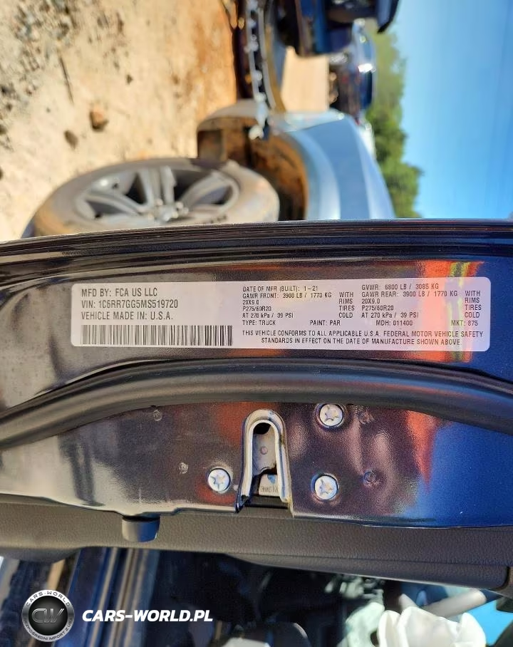2021 Ram 1500 Classic Slt VIN:1C6RR7GG5MS519720 - 12