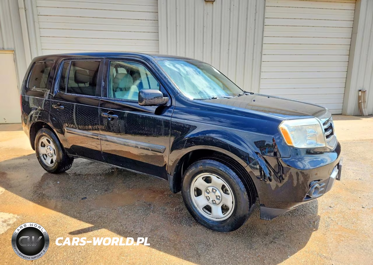 2013 Honda Pilot Lx VIN:5FNYF3H25DB032121 - 4