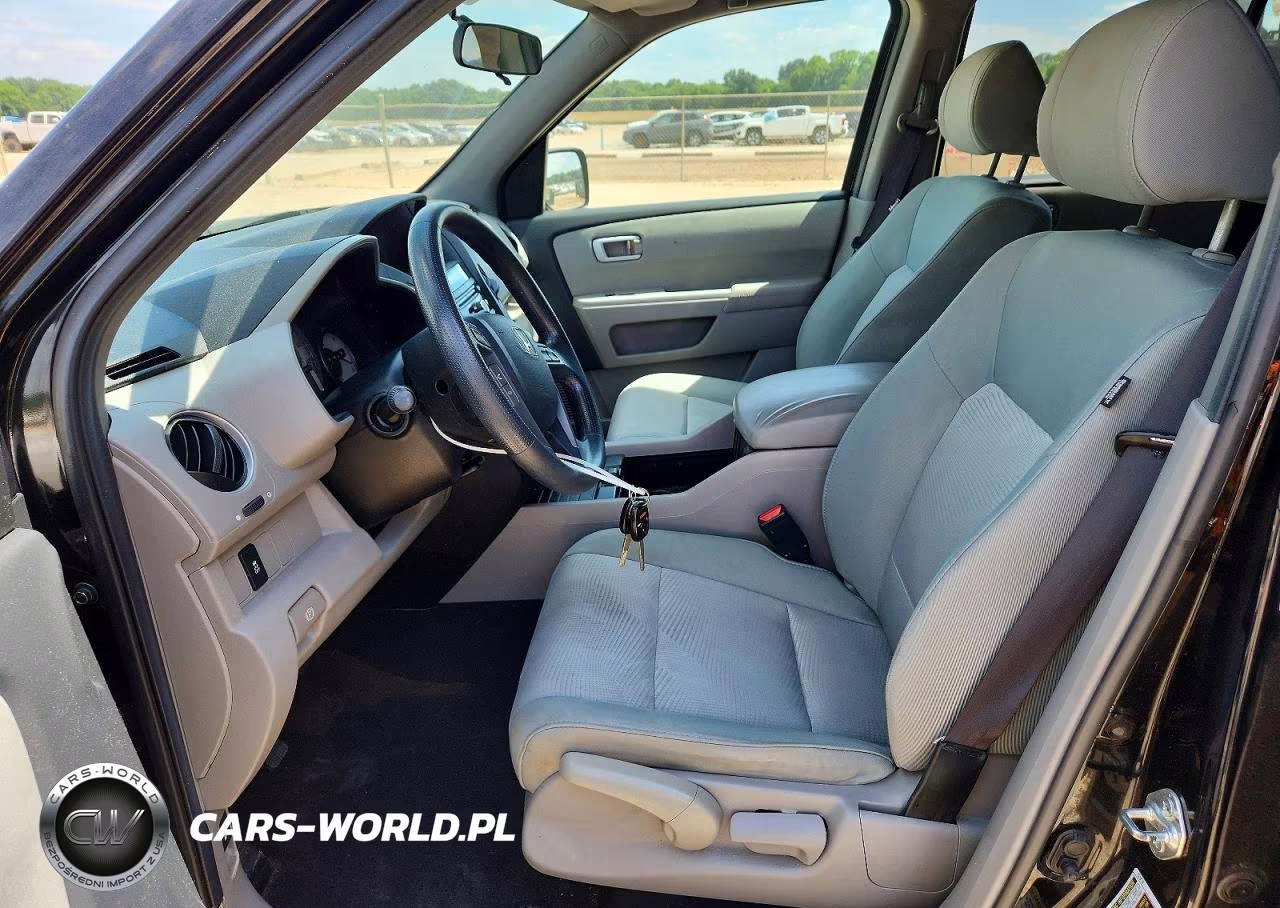 2013 Honda Pilot Lx VIN:5FNYF3H25DB032121 - 7