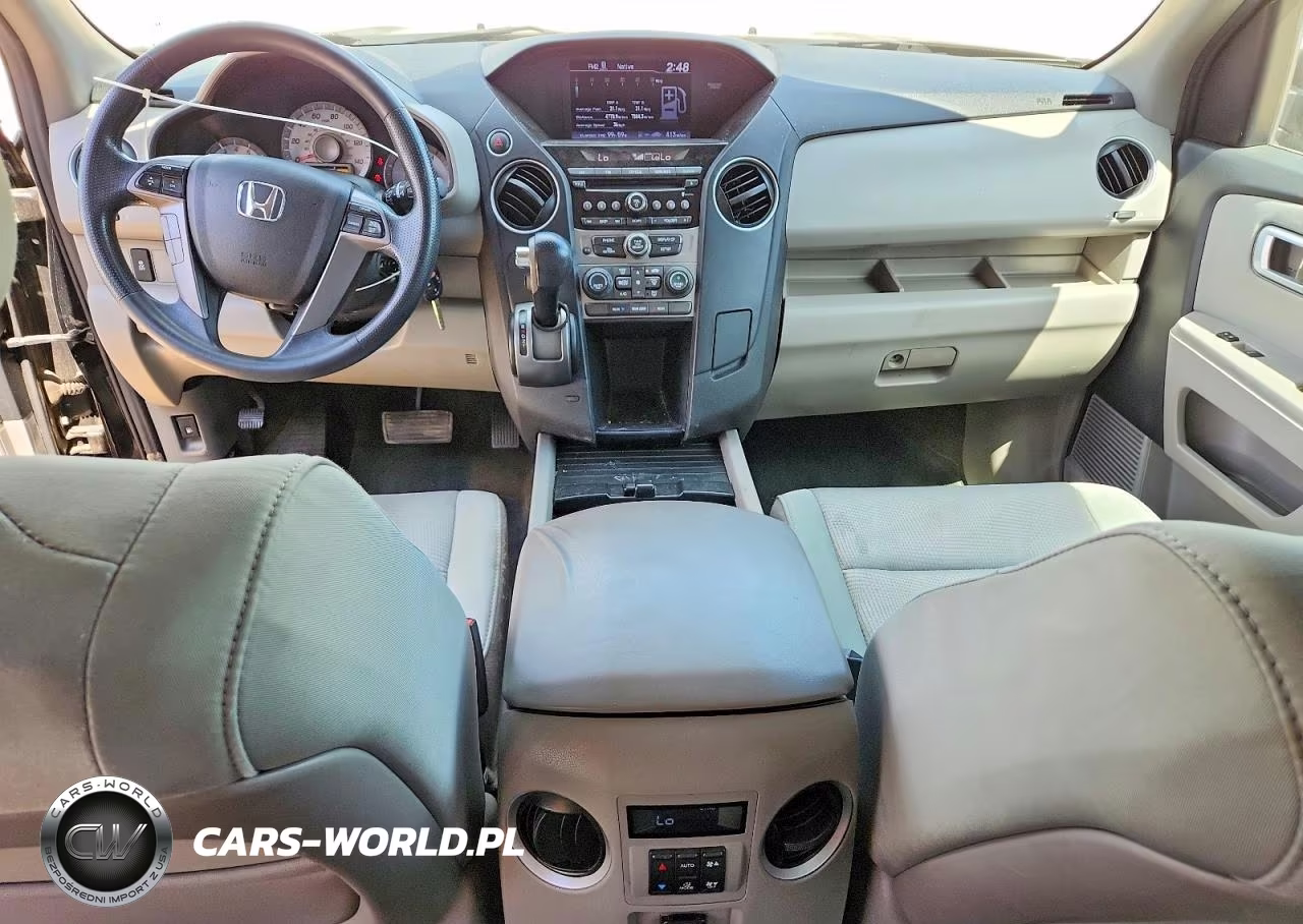 2013 Honda Pilot Lx VIN:5FNYF3H25DB032121 - 8