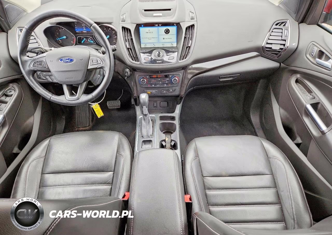 2017 Ford Escape Titanium VIN:1FMCU9JD7HUB77992 - 8
