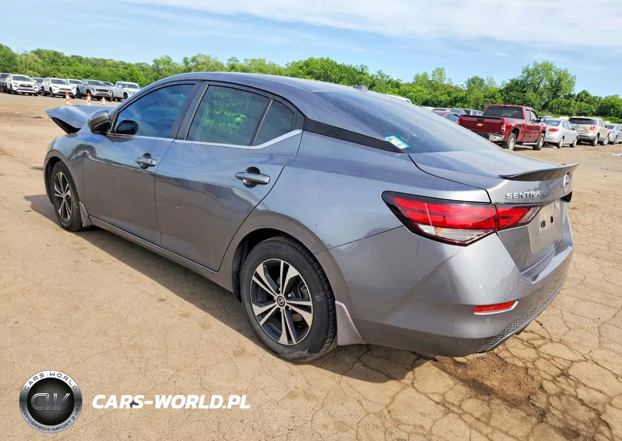 2020 Nissan Sentra Sv VIN:3N1AB8CV7LY233651 - 2