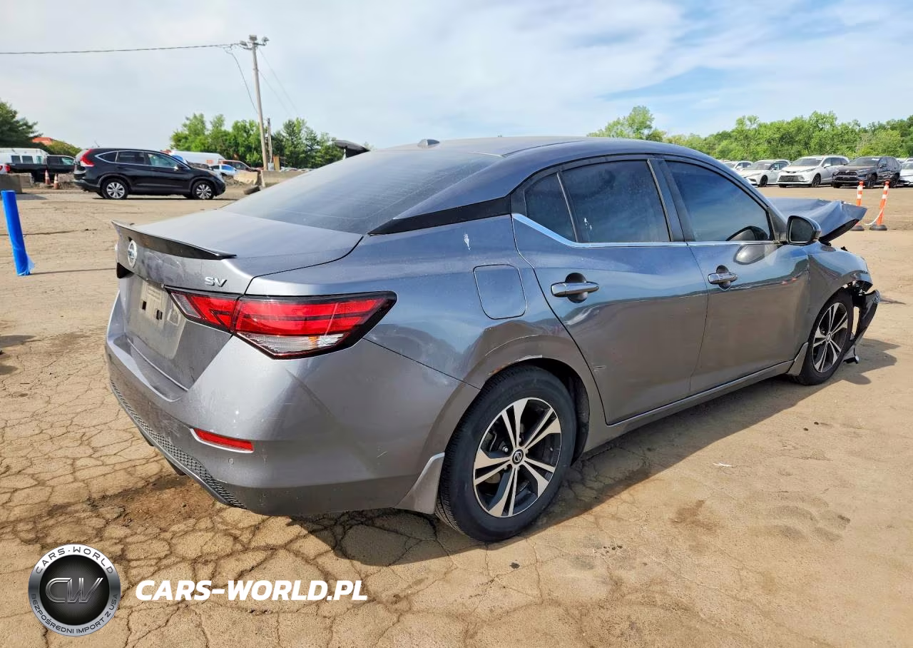 2020 Nissan Sentra Sv VIN:3N1AB8CV7LY233651 - 3