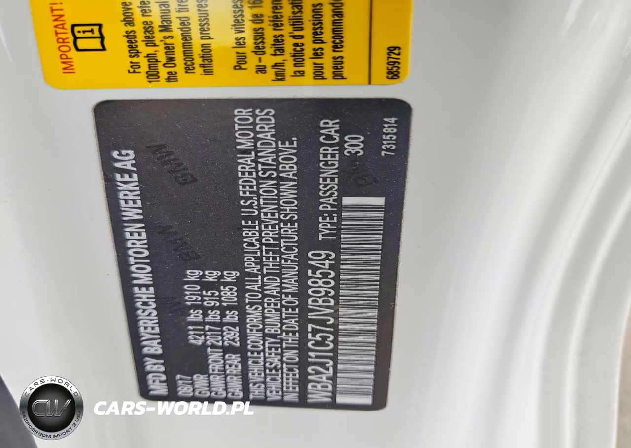 2018 BMW 230I VIN:WBA2J1C57JVB98549 - 12