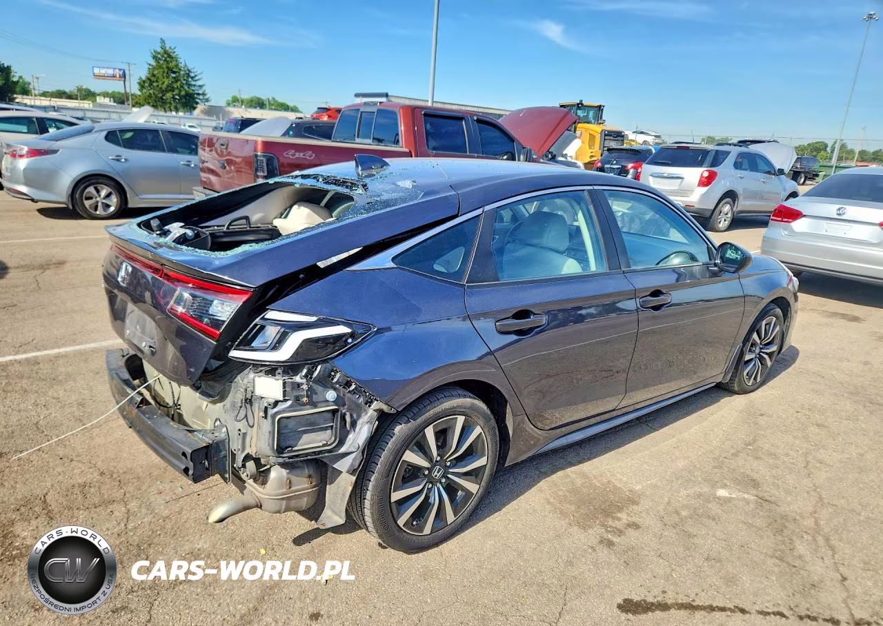 2023 Honda Civic Exl VIN:19XFL1H79PE012691 - 3