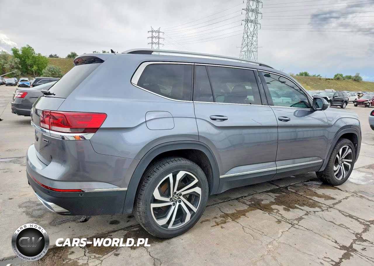 2021 Volkswagen Atlas Sel Premium VIN:1V2TR2CA4MC515282 - 3