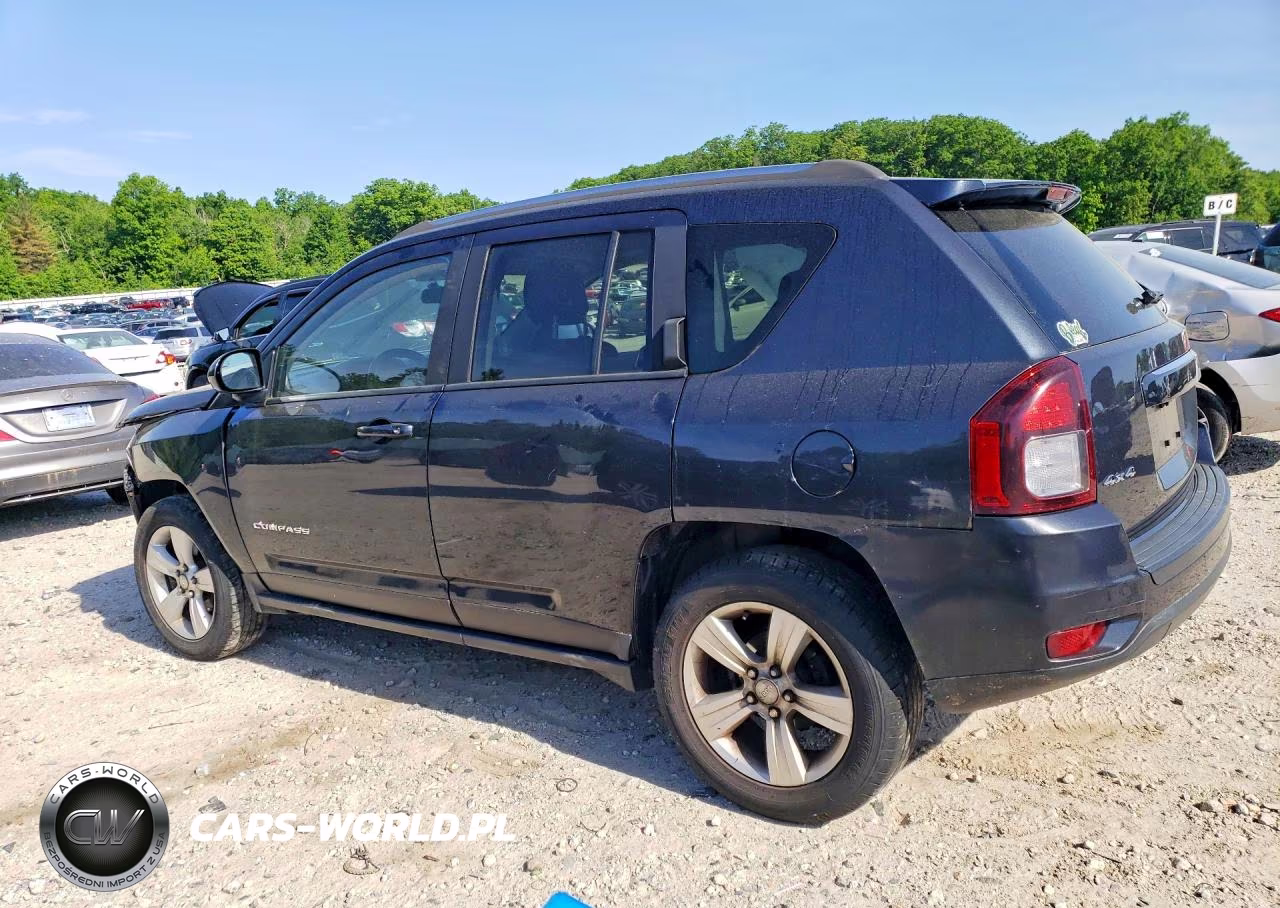 2015 Jeep Compass Latitude VIN:1C4NJDEB2FD162833 - 2