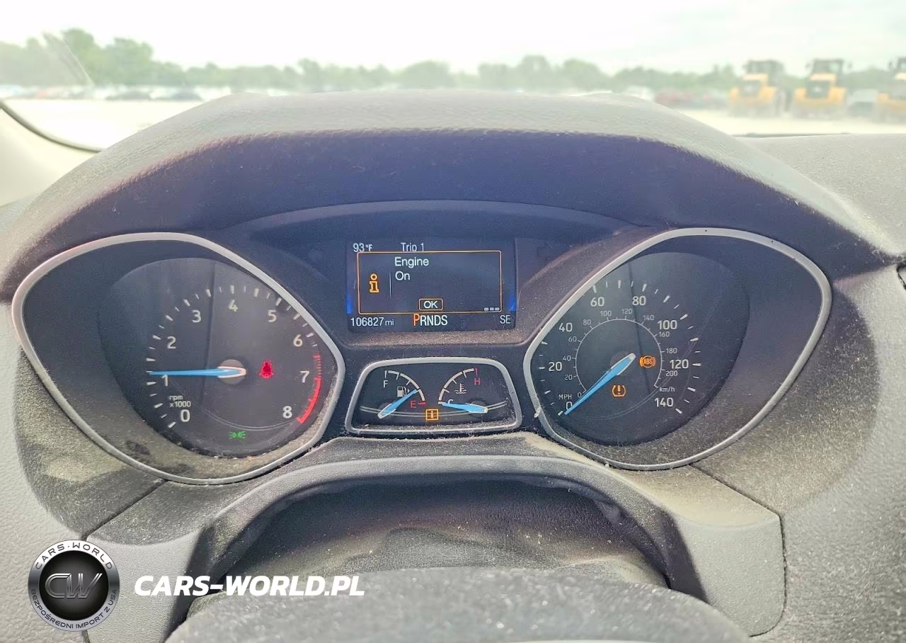 2016 Ford Focus Se VIN:1FADP3F26GL362422 - 9