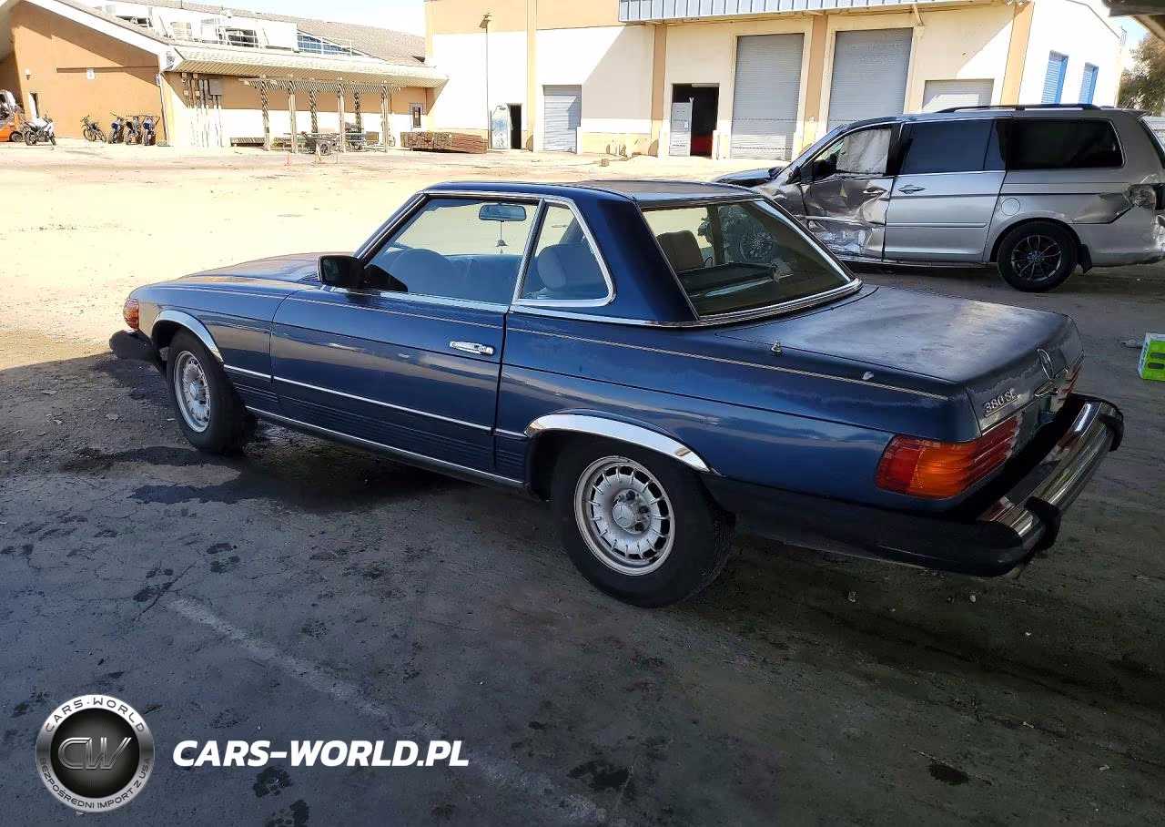 1985 Mercedes-Benz 380 Sl VIN:WDBBA45C1FA017374 - 2