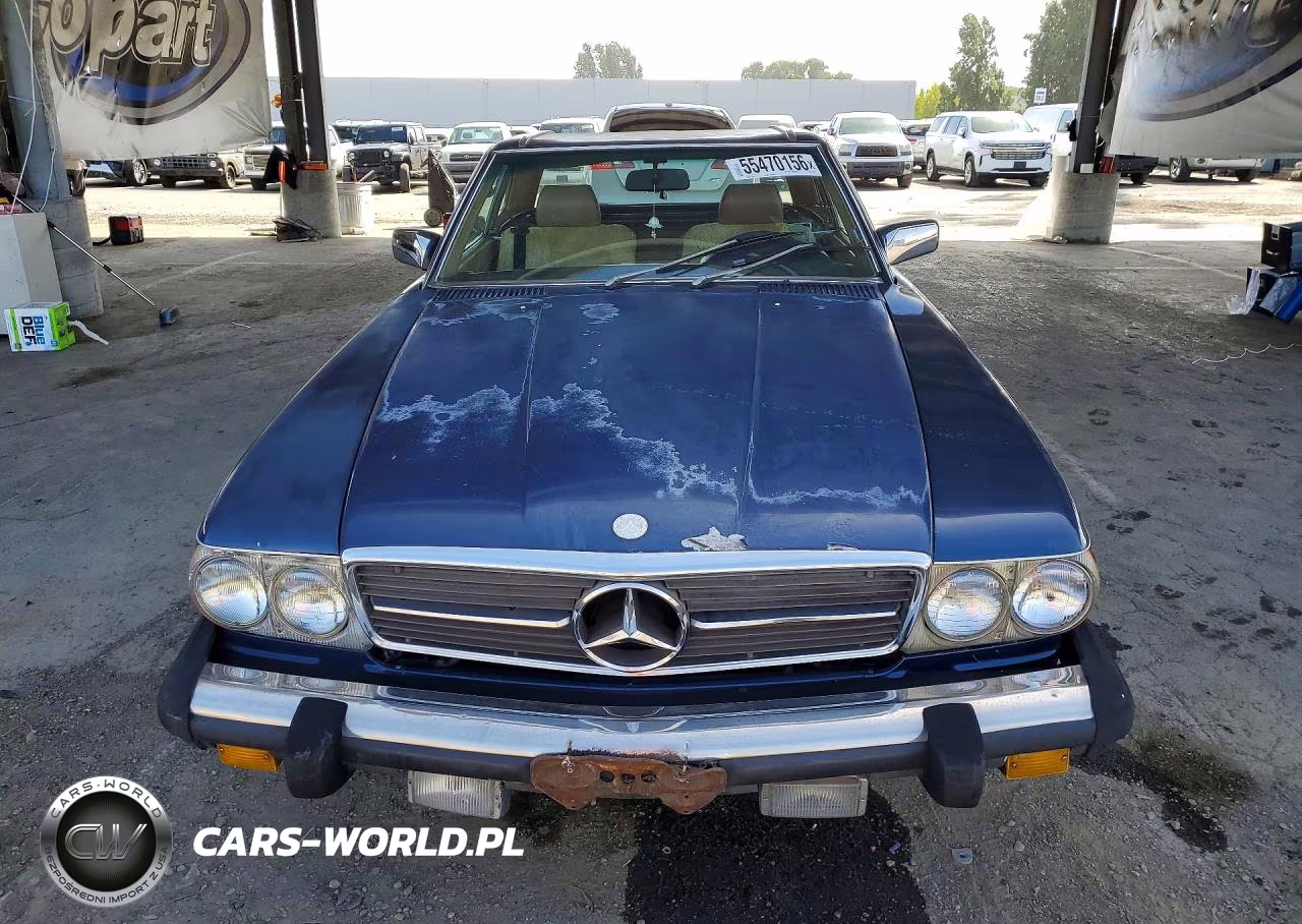 1985 Mercedes-Benz 380 Sl VIN:WDBBA45C1FA017374 - 5