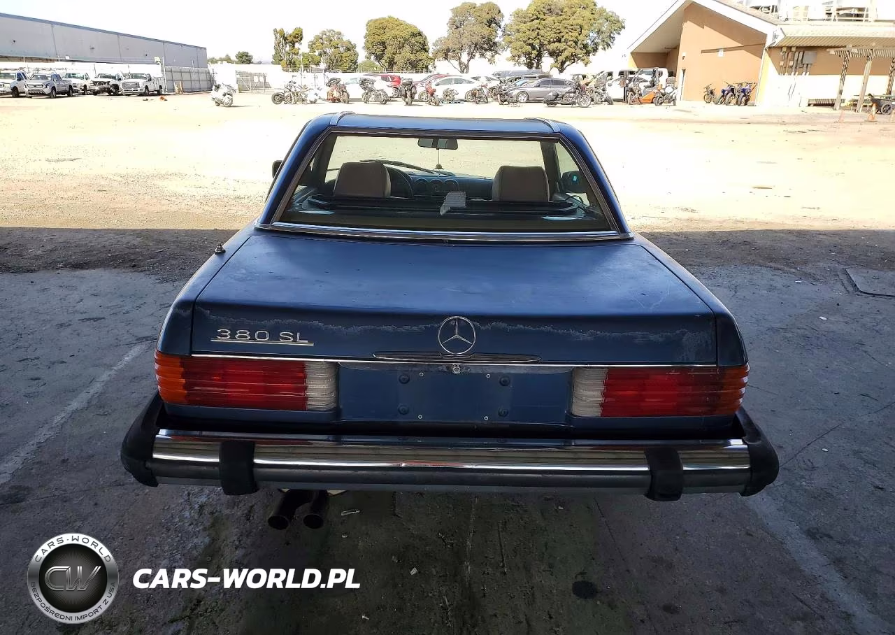 1985 Mercedes-Benz 380 Sl VIN:WDBBA45C1FA017374 - 6