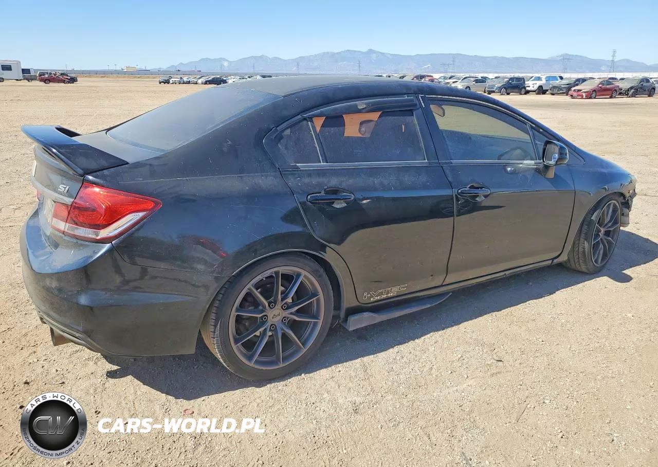 2013 Honda Civic Si VIN:2HGFB6E55DH709053 - 3