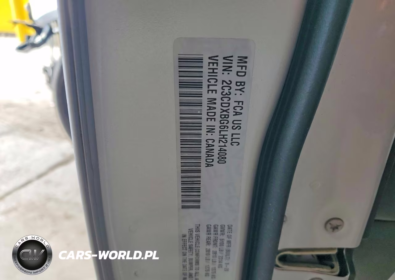 2020 Dodge Charger Sxt VIN:2C3CDXBG6LH214080 - 12