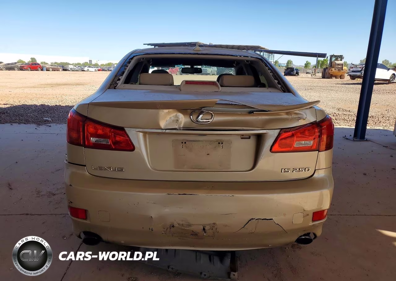 2007 Lexus Is 250 VIN:JTHBK262175035410 - 6