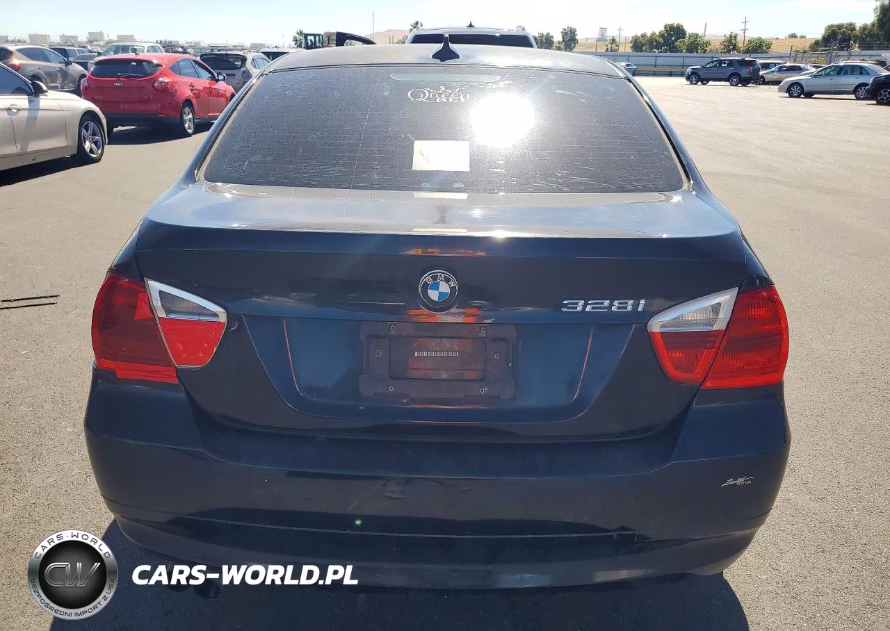 2007 BMW 328 I Sulev VIN:WBAVC53597FZ70581 - 6