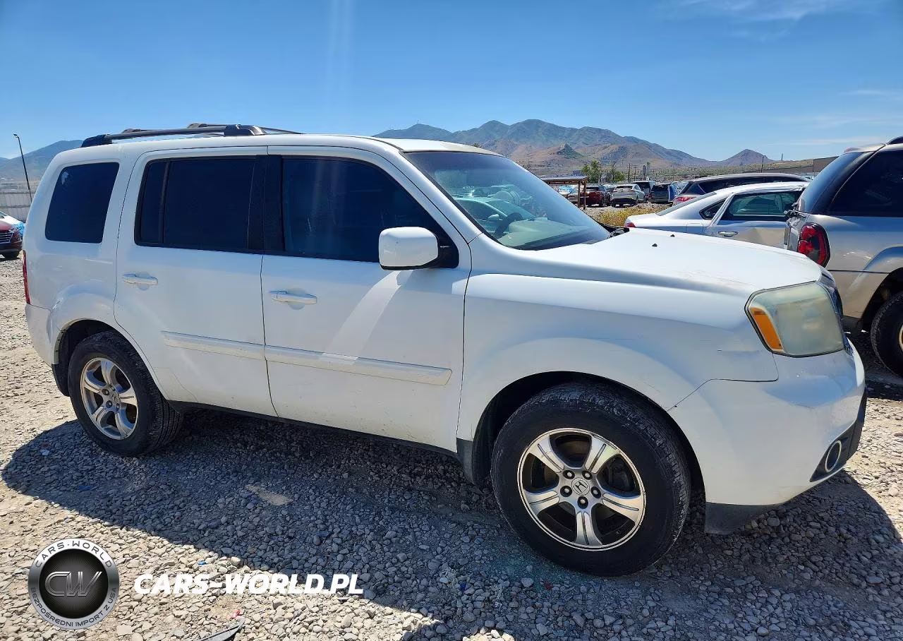 2013 Honda Pilot Exl VIN:5FNYF3H56DB005553 - 4