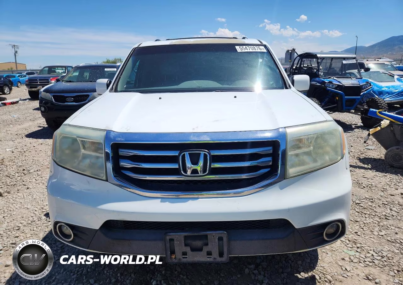 2013 Honda Pilot Exl VIN:5FNYF3H56DB005553 - 5