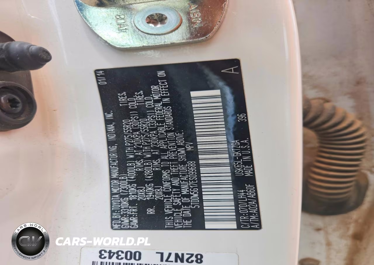 2014 Toyota Sequoia Platinum VIN:5TDDW5G17ES099688 - 13
