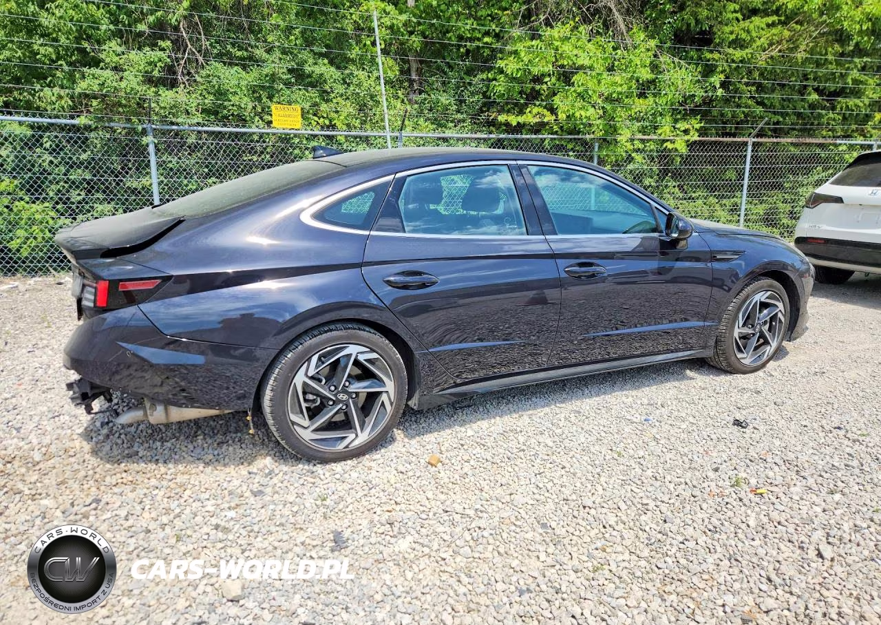 2024 Hyundai Sonata Sel VIN:KMHL14JAXRA392495 - 3