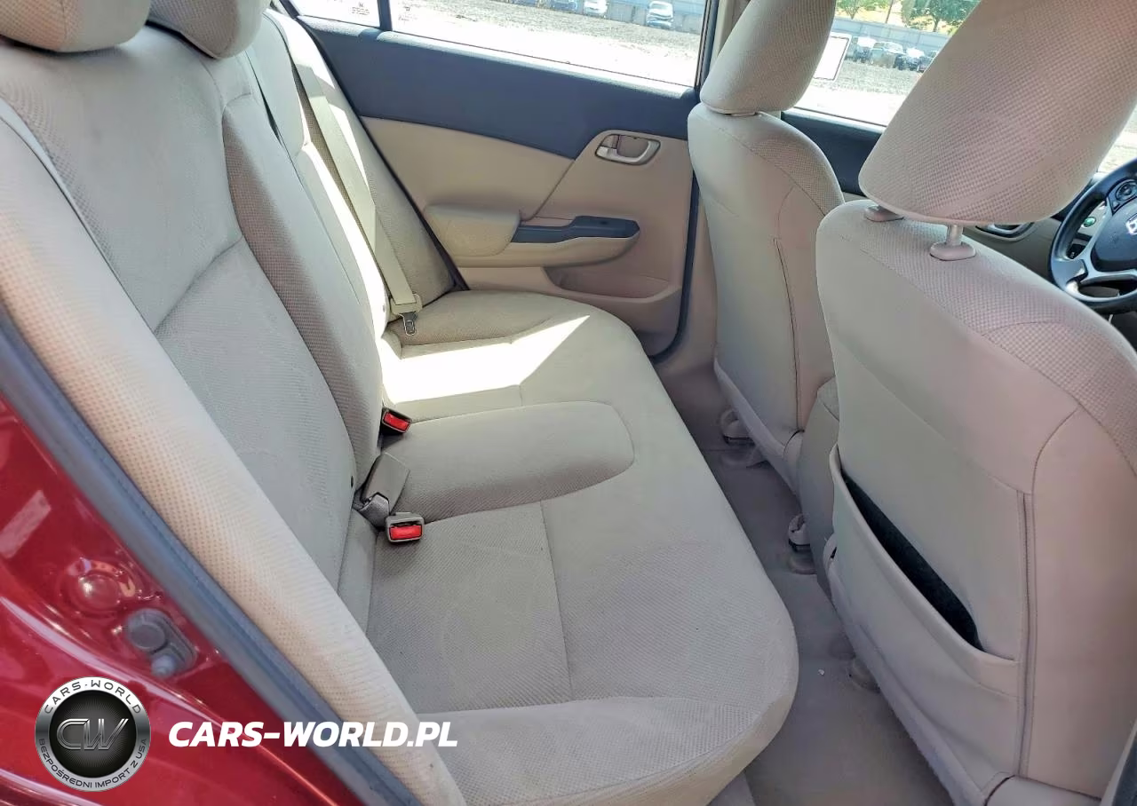 2012 Honda Civic Lx VIN:2HGFB2F56CH592444 - 10