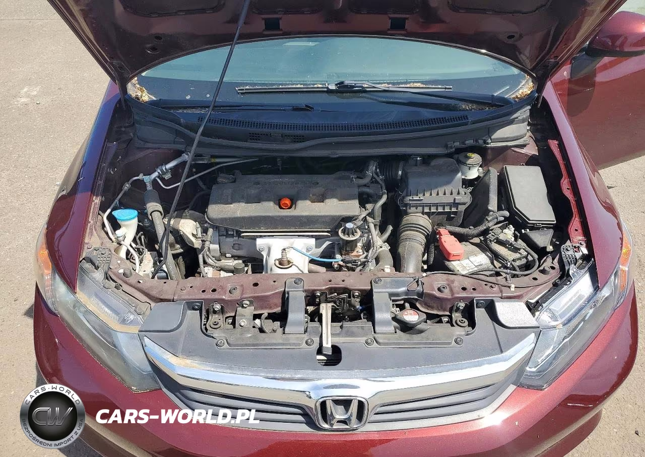 2012 Honda Civic Lx VIN:2HGFB2F56CH592444 - 11