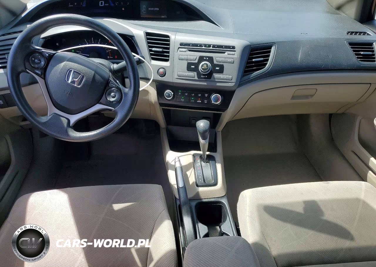 2012 Honda Civic Lx VIN:2HGFB2F56CH592444 - 8