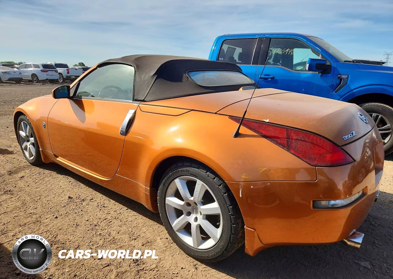 2004 Nissan 350Z Roadster VIN:JN1AZ36A04M251663 - 2