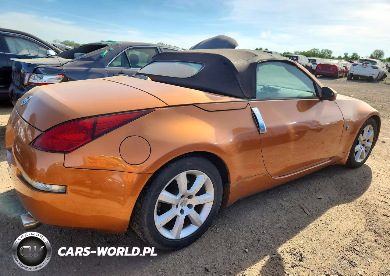 2004 Nissan 350Z Roadster VIN:JN1AZ36A04M251663 - 3