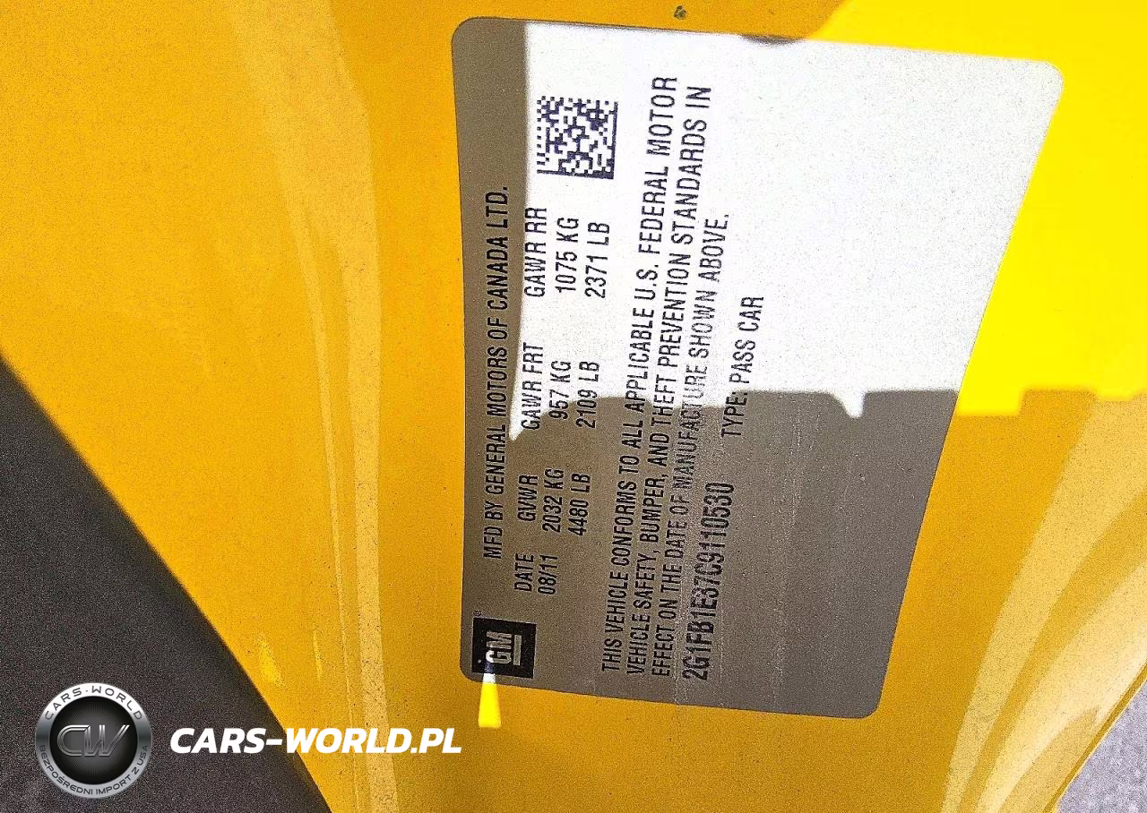 2012 Chevrolet Camaro Lt VIN:2G1FB1E37C9110530 - 12