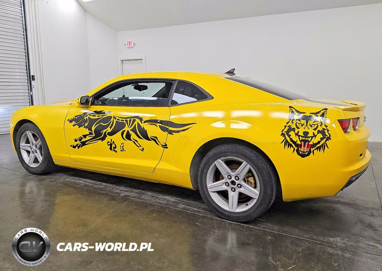 2012 Chevrolet Camaro Lt VIN:2G1FB1E37C9110530 - 2