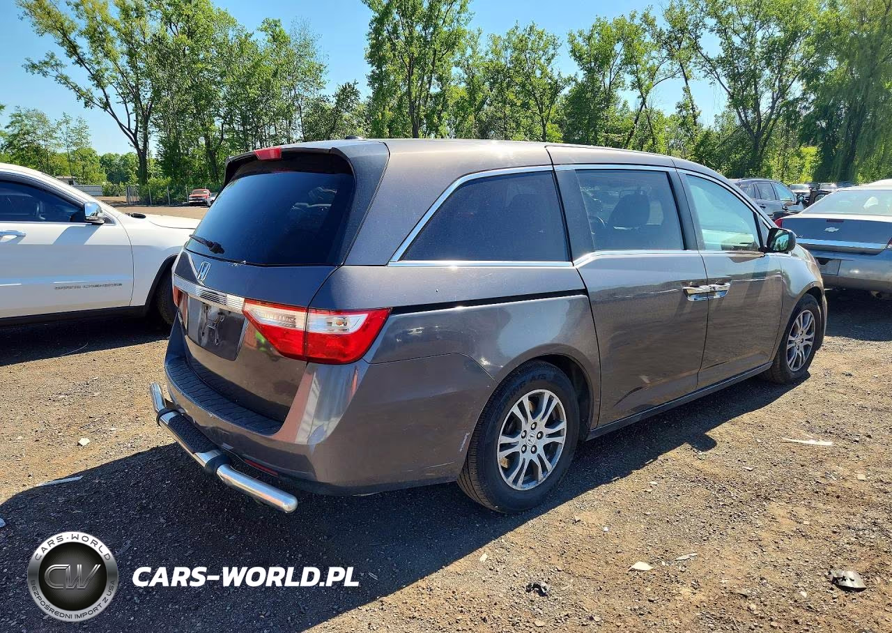 2013 Honda Odyssey Exl VIN:5FNRL5H69DB063366 - 3