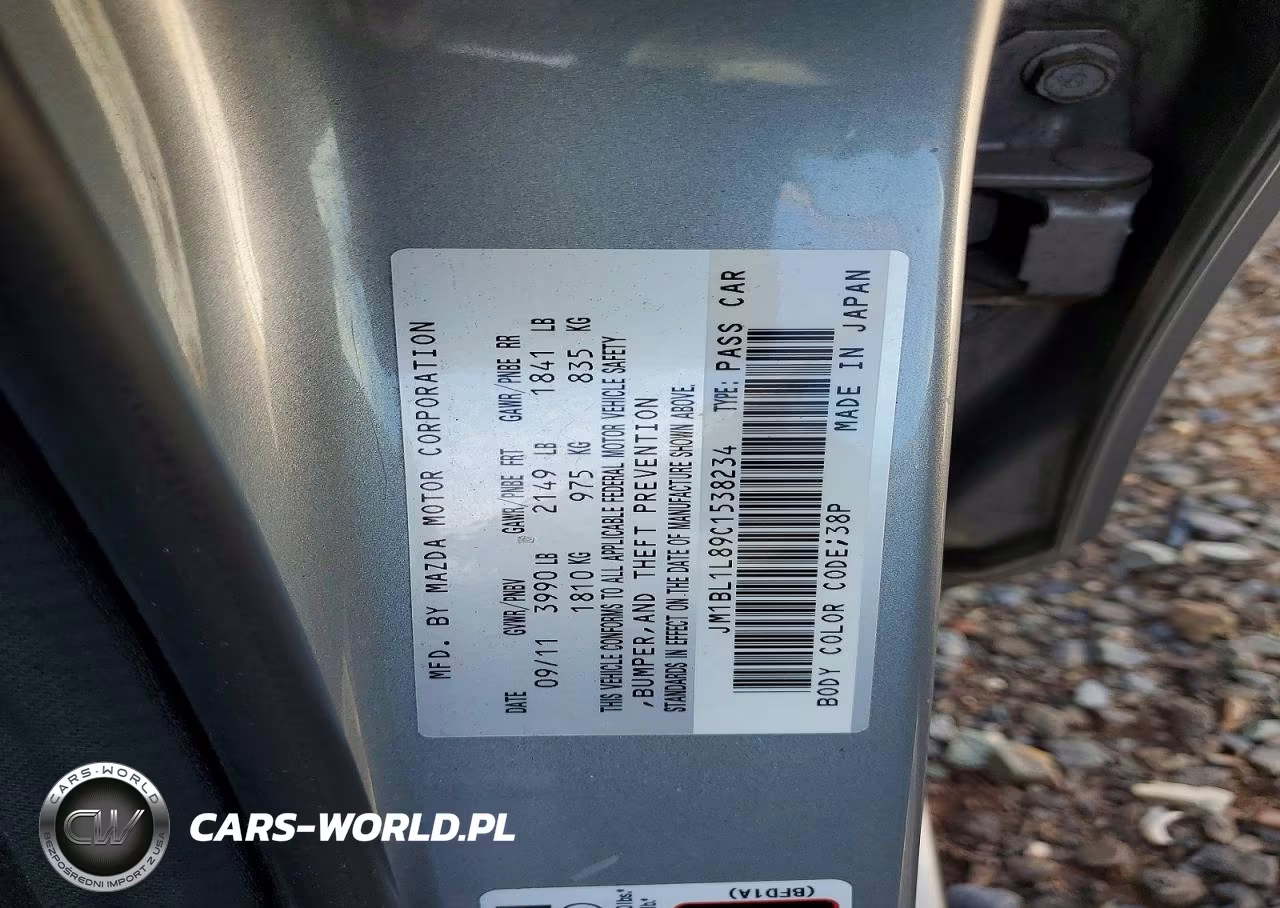 2012 Mazda 3 I VIN:JM1BL1L89C1538234 - 12