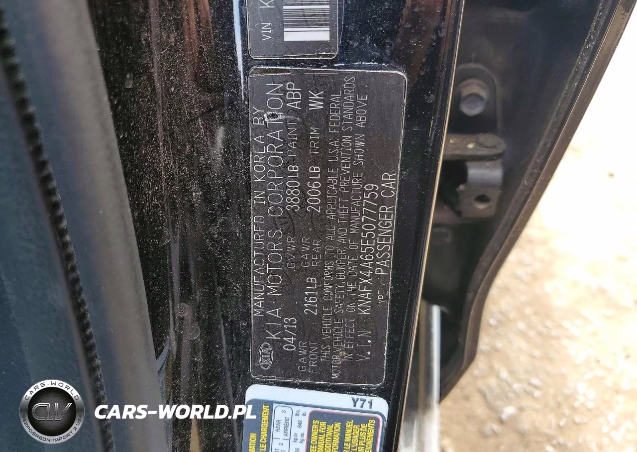 2014 Kia Forte Lx VIN:KNAFX4A65E5077759 - 12