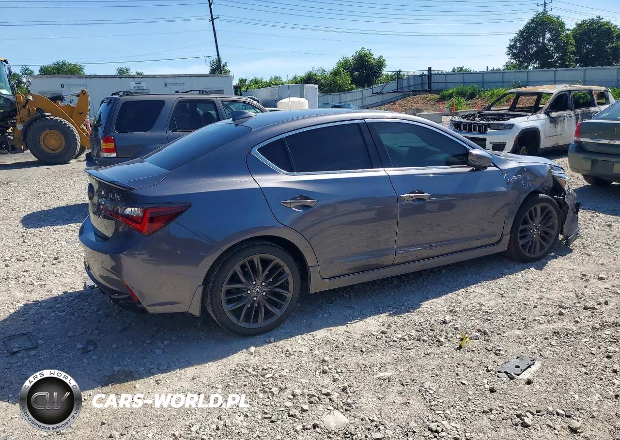 2022 Acura Ilx Premium A-Spec VIN:19UDE2F88NA005803 - 3