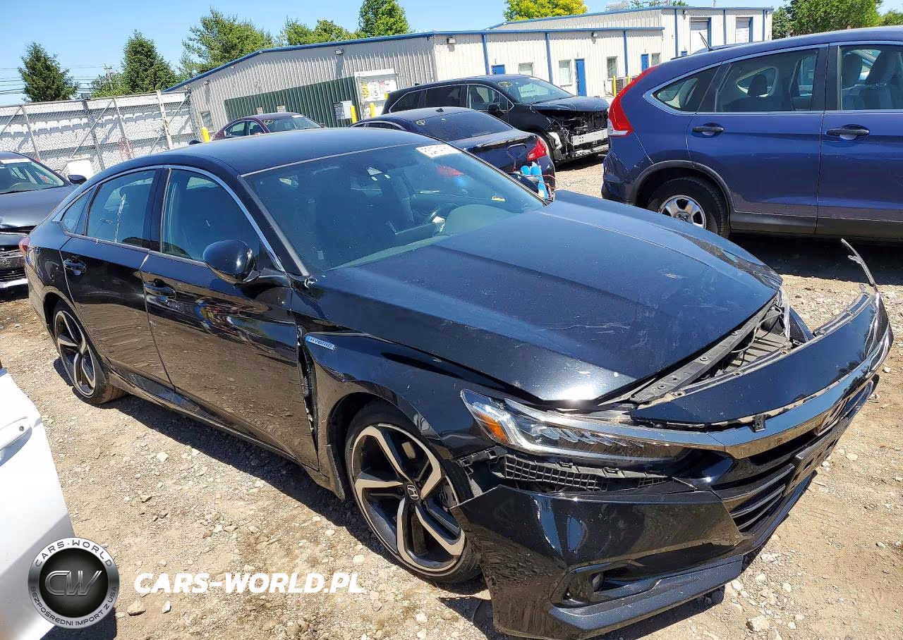 2022 Honda Accord Hybrid Sport VIN:1HGCV3F28NA013994 - 4