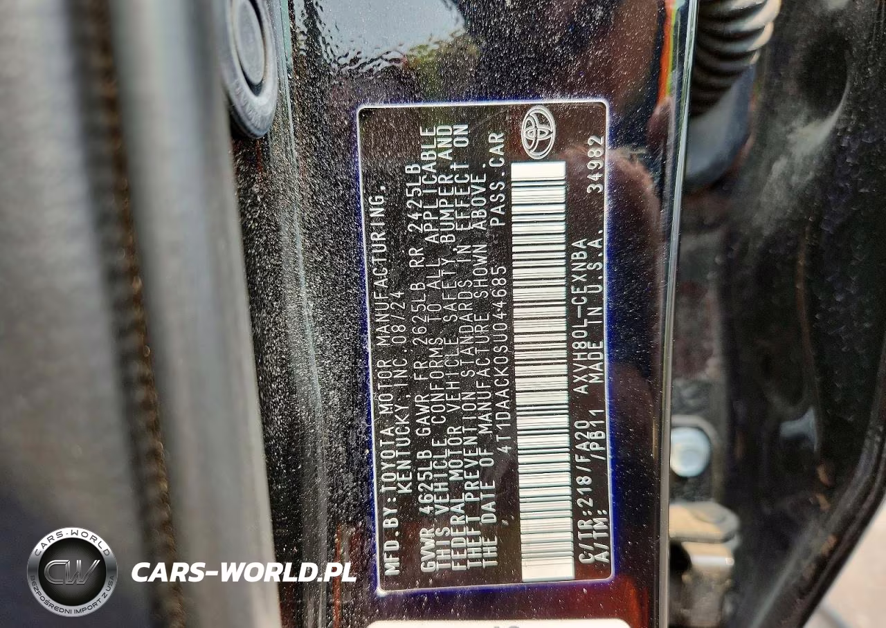 2025 Toyota Camry Xse VIN:4T1DAACK0SU044685 - 12