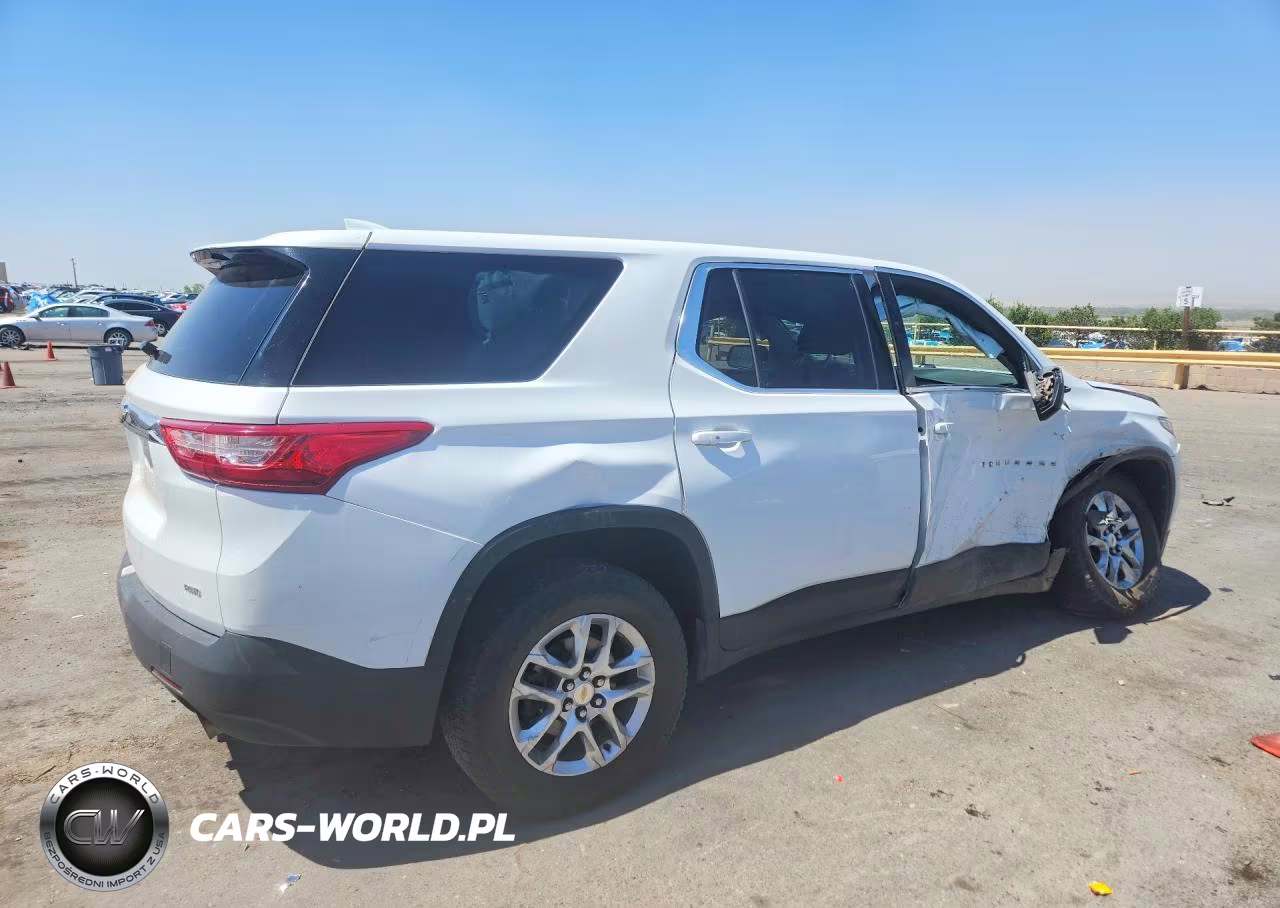 2021 Chevrolet Traverse Ls VIN:1GNEVFKW8MJ242439 - 3