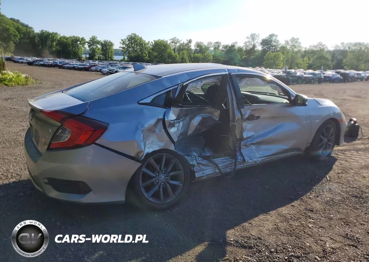 2020 Honda Civic Exl VIN:19XFC1F76LE208309 - 3