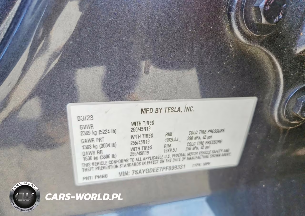 2023 Tesla Model Y VIN:7SAYGDEE7PF699331 - 13