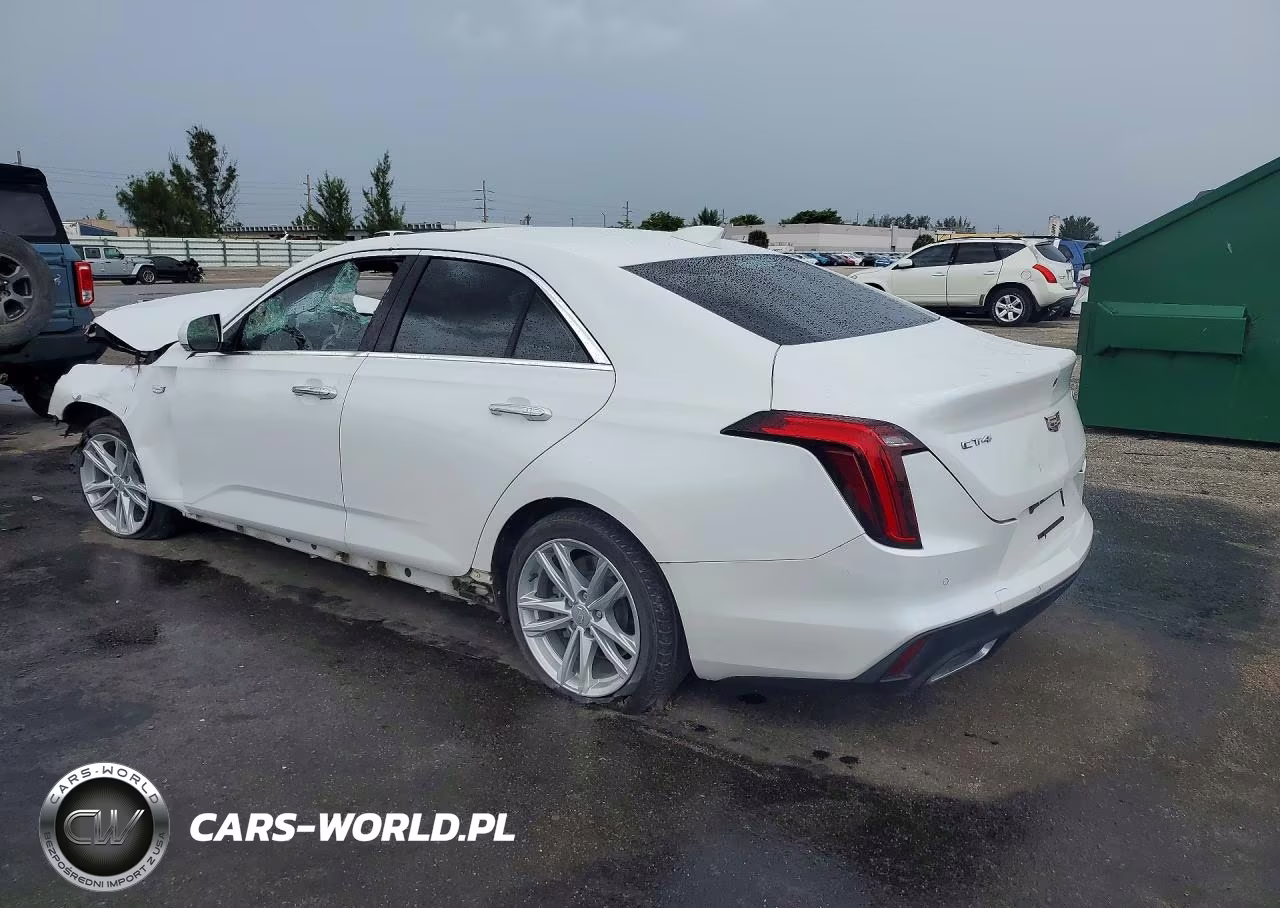 2022 Cadillac Ct4 Luxury VIN:1G6DJ5RK3N0122426 - 2