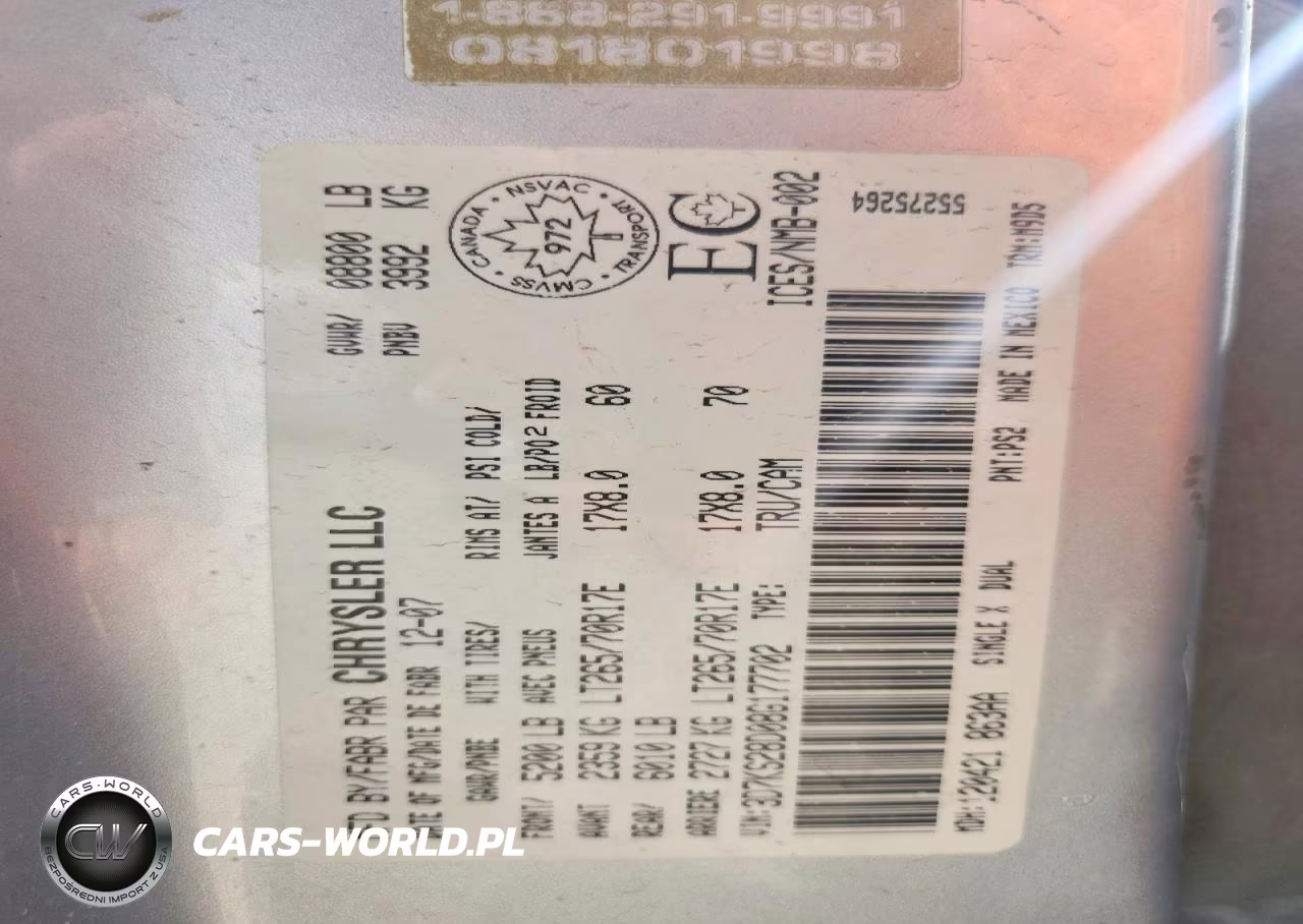 2008 Dodge Ram 2500 St VIN:3D7KS28D08G177702 - 12