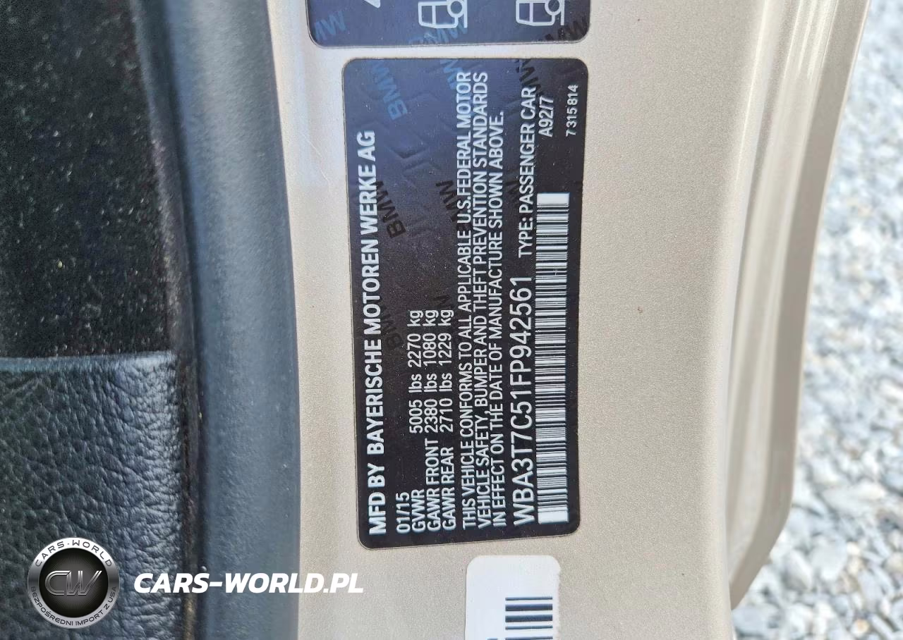 2015 BMW 435 Xi VIN:WBA3T7C51FP942561 - 13