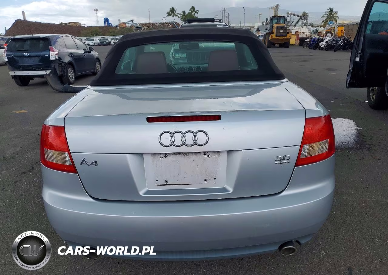 2004 Audi A4 Quattro VIN:WAUDT48H94K024914 - 6