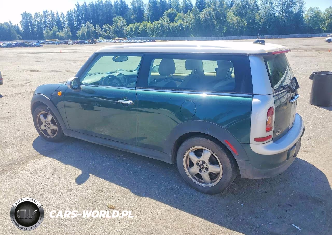 2009 Mini Cooper Clubman VIN:WMWML33509TP98722 - 2