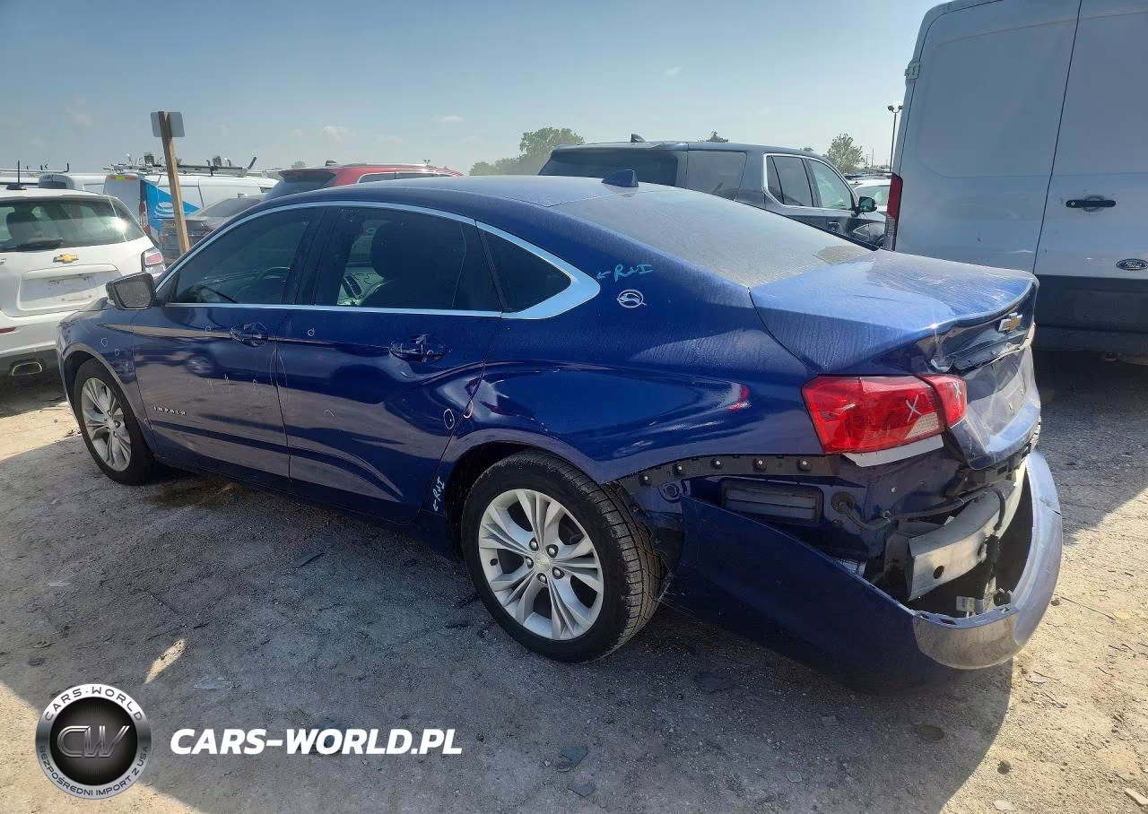 2014 Chevrolet Impala Lt VIN:1G1125S33EU117177 - 2